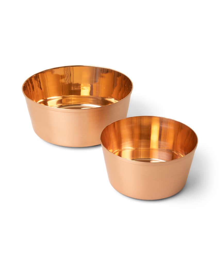 New NKC Copper Mixing Bowl 20 cm 8 Cul de Poule Normandy